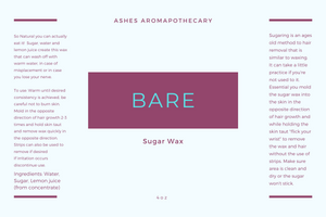 Bare - Sugar Wax