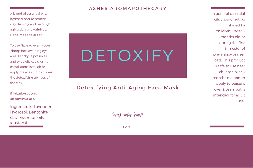 Detoxify - Face Mask